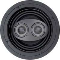 Sonance - Visual Performance 8" 3-Way In-Ceiling SST/SUR Speaker (Each) - Paintable White - Front_Zoom