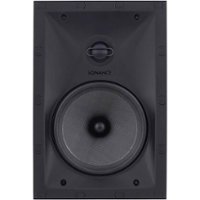 Sonance - Visual Performance 6-1/2" 2-Way In-Wall Rectangle Speaker (Each) - Paintable White - Front_Zoom