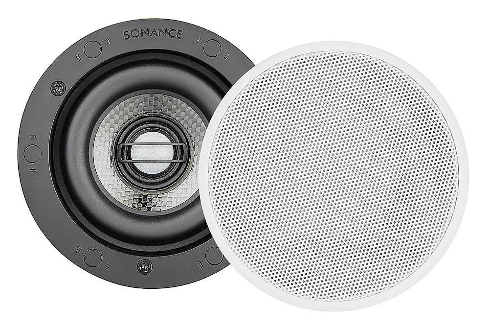 Sonance - VP38R SINGLE SPEAKER - Visual Performance 3-1/2" 2-Way In Ceiling Speaker (Each) - Paintable White