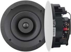 Sonance - VP60R - Visual Performance 6-1/2" 2-Way In-Ceiling Speakers (Pair) - Paintable White - Front_Zoom