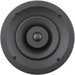 Sonance - VP60R - Visual Performance 6-1/2" 2-Way In-Ceiling Speakers (Pair) - Paintable White - Front_Zoom