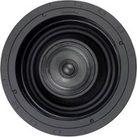Sonance - VP82R SINGLE SPEAKER - Visual Performance 8" 3-Way In-Ceiling Speakers (Each) - Paintable White - Front_Zoom