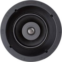 Sonance - Visual Performance 6-1/2" 2-Way In-Ceiling Thin-Line Speakers (Pair) - Paintable White - Front_Zoom