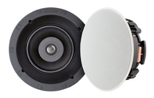 Sonance - VP62R TL - Visual Performance 6-1/2" 2-Way In-Ceiling Thin-Line Speakers (Pair) - Paintable White - Front_Zoom