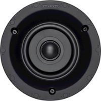 Sonance - Visual Performance 4-1/2" 2-Way In-Ceiling Speakers (Pair) - Paintable White - Front_Zoom