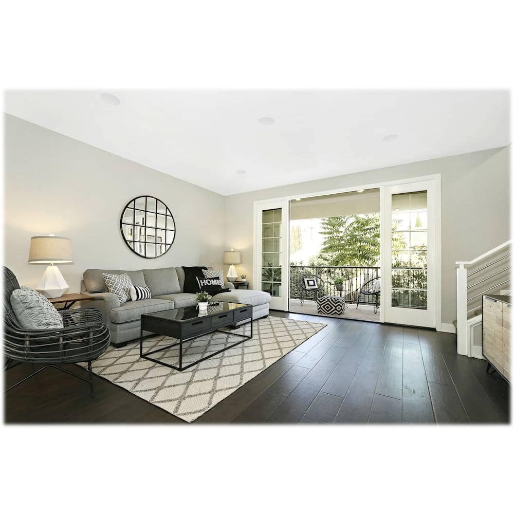 Alt View 14. Sonance - VP62R TL ROUND SINGLE SPEAKER - Visual Performance Thin Line 6-1/2" 2-Way In-Ceiling Speaker (Each) - Paintable White.