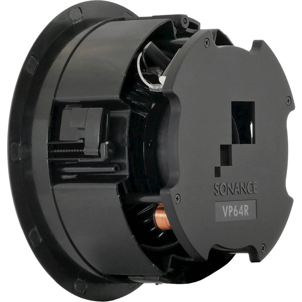 Alt View 11. Sonance - VP64R - Visual Performance 6-1/2" 2-Way In-Ceiling Speakers (Pair) - Paintable White.