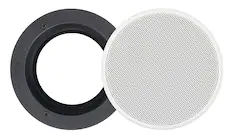 Front. Sonance - VPBPC3R - Visual Performance 3" Bandpass Connector with Subwoofer Grille (Each) - Paintable White.