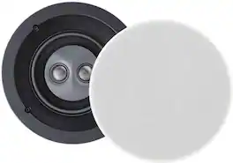 Sonance - VP62R SST/SUR THIN-LINE SINGLE SPEAKER - Visual Performance 6-1/2" 2-Way SST/SUR In Ceiling Speaker (Each) - Paintable White