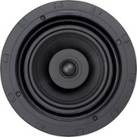 Sonance - Visual Performance 6-1/2" 2-Way In-Ceiling Speaker (Each) - Paintable White - Front_Zoom