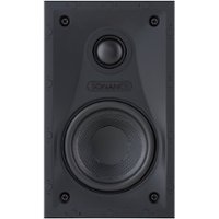 Sonance - Visual Performance 4-1/2" 2-Way In-Wall Speaker (Each) - Paintable White - Front_Zoom