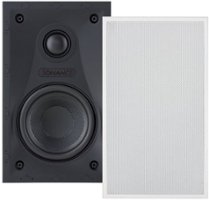 Sonance - VP42 RECTANGLE SINGLE SPEAKER - Visual Performance 4-1/2" 2-Way In-Wall Speaker (Each) - Paintable White - Front_Zoom