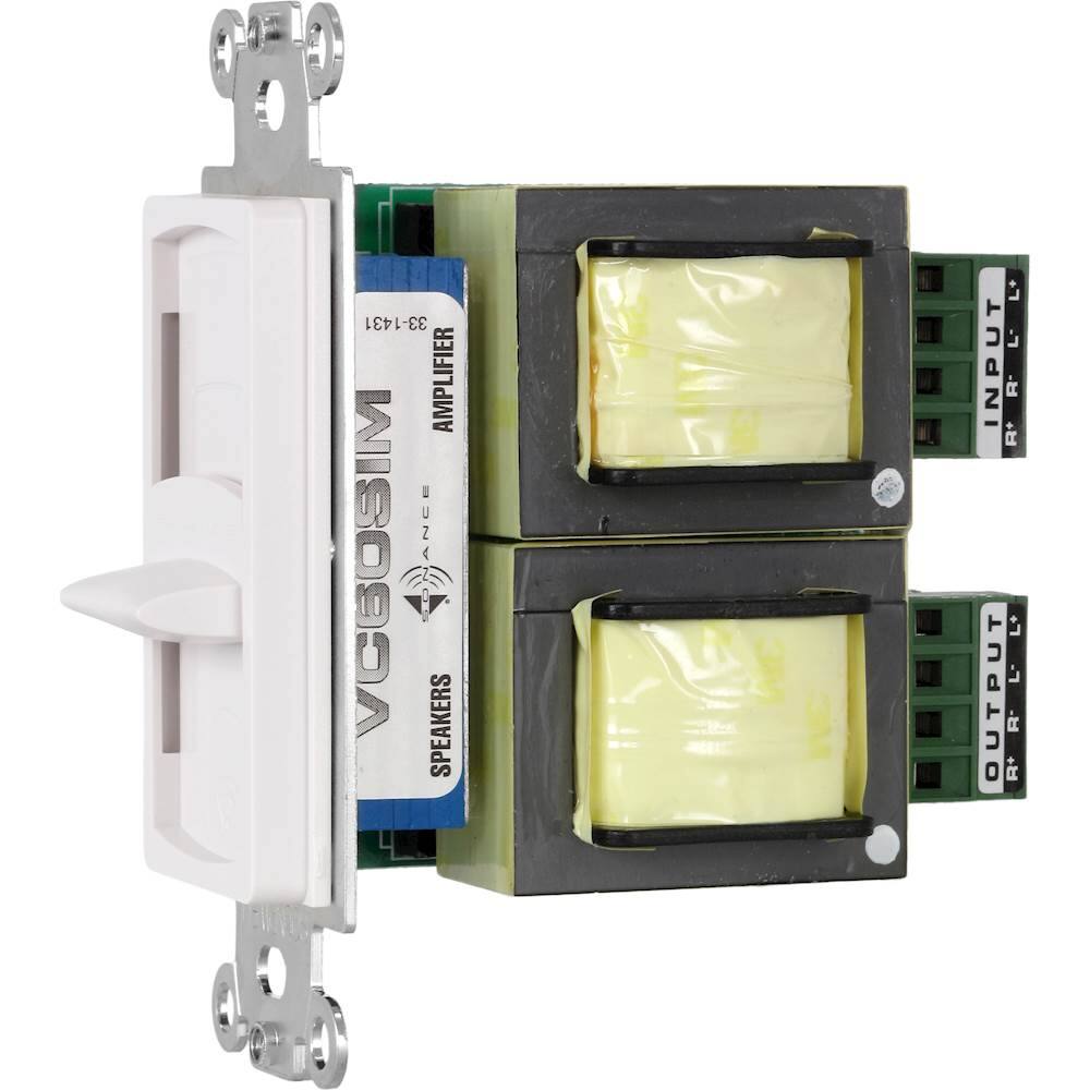 Alt View 12. Sonance - VC60SIM - Impedance-Matching Slider Volume Control (Each) - White.