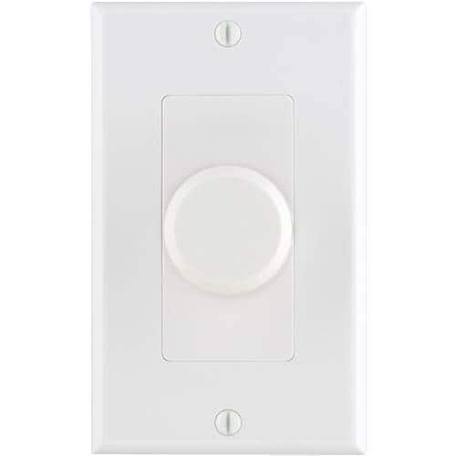 Front. Sonance - VC60RIM - 60W Impedance Matching Volume Control In-wall Rotary (Each) - White.