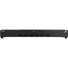 Front. Sonance - SS6 - 6-Pair Stereo Speaker Selector (Each) - Black.