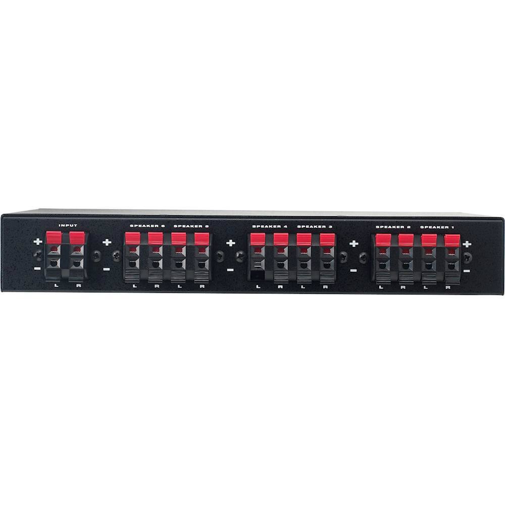 Alt View 11. Sonance - SS6 - 6-Pair Stereo Speaker Selector (Each) - Black.
