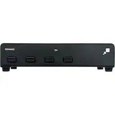 Front. Sonance - SS4 - 4 Pair Stereo Speaker Selector (Each) - Black.