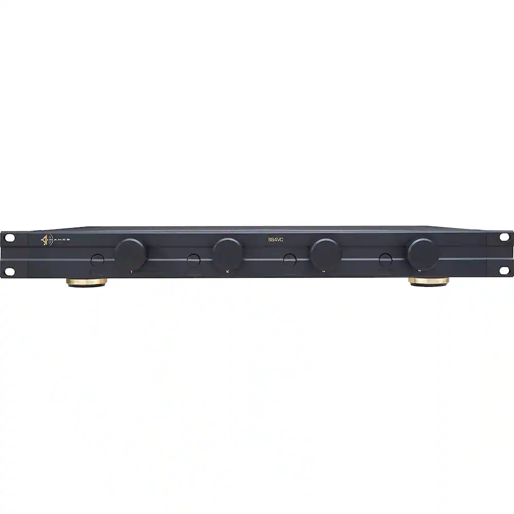 Sonance - SS4VC - 4-Pair Stereo Speaker Selector with Volume Controls (Each) - Black