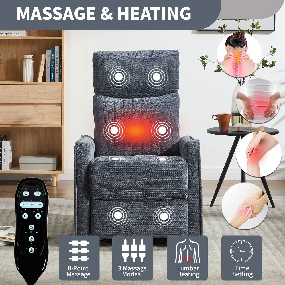 MASSAGE & HEATING

Dream Glittering  
Discanizat  
SICILY  
CORATION CAN CASI  
MULTEDIMENSION NSION

karening may  
BACK  
un  
"WIDA  
-  
-  
-  
of  
H  
M  
N  
1  
8-Point Massage  
3 Massage Modes  
Lumbar Heating  
Time Setting