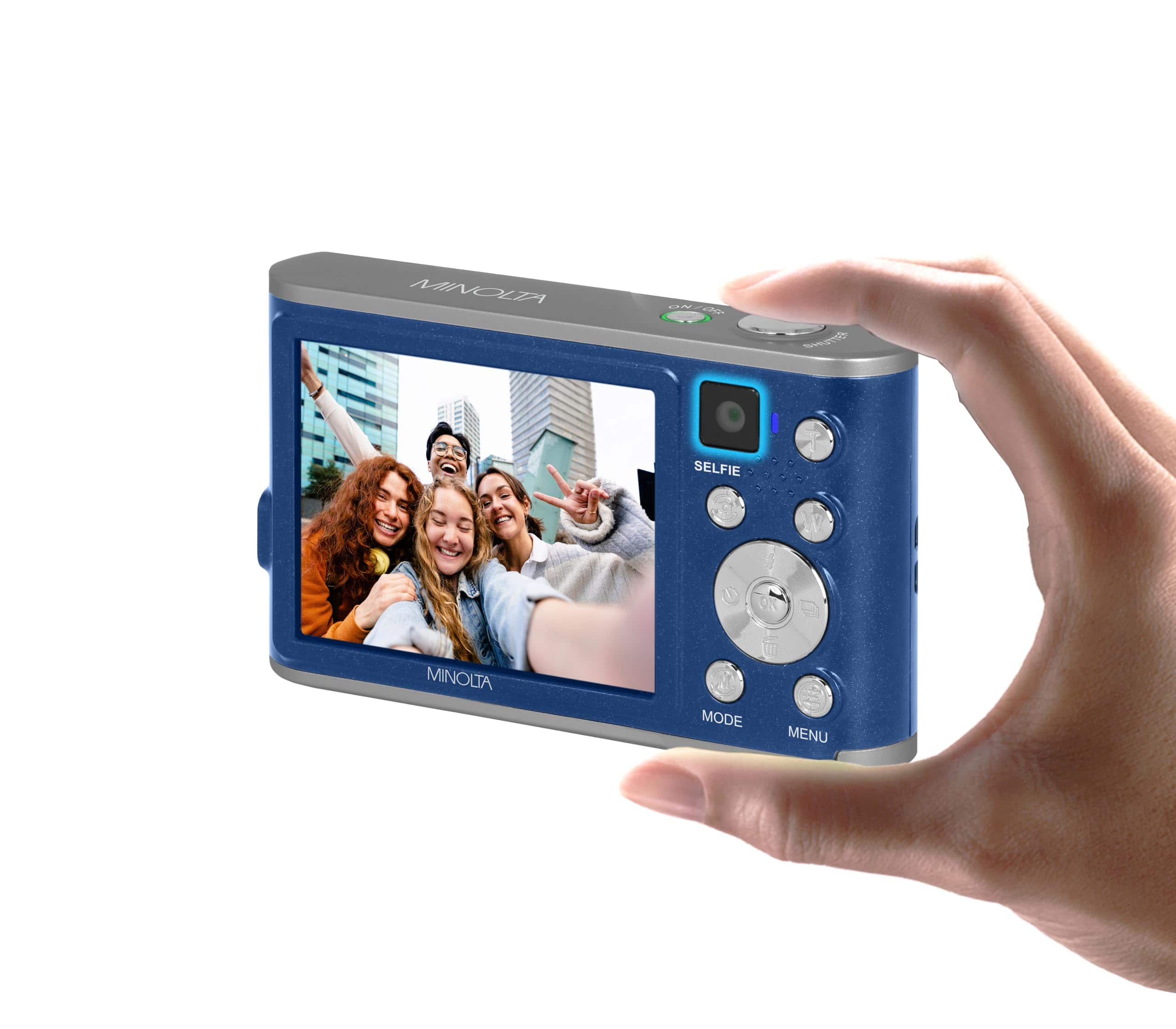 Minolta 48 Mega Pixels Point & Shoot Digital Camera with Rear