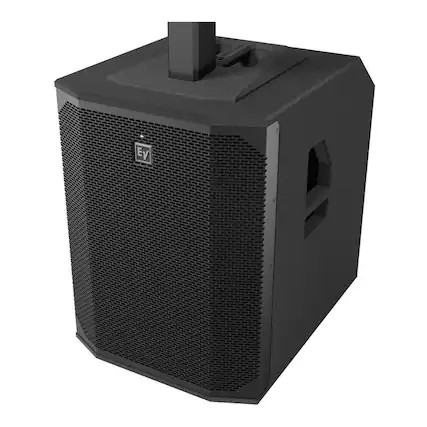 Front. Electro-Voice - Electro-Voice EVOLVE 15 Subwoofer - Black US cord- CANNOT BE SOLD SEPARATE.