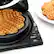 Alt View 12. Chef'sChoice - M840 WafflePro Taste/Texture Select Waffle Maker Traditional Five-of-Hearts Easy to Clean Nonstick Plates - Black.