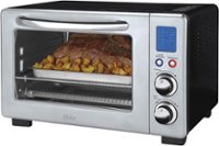 Angle. Oster - Convection Toaster/Pizza Oven - Stainless-Steel.