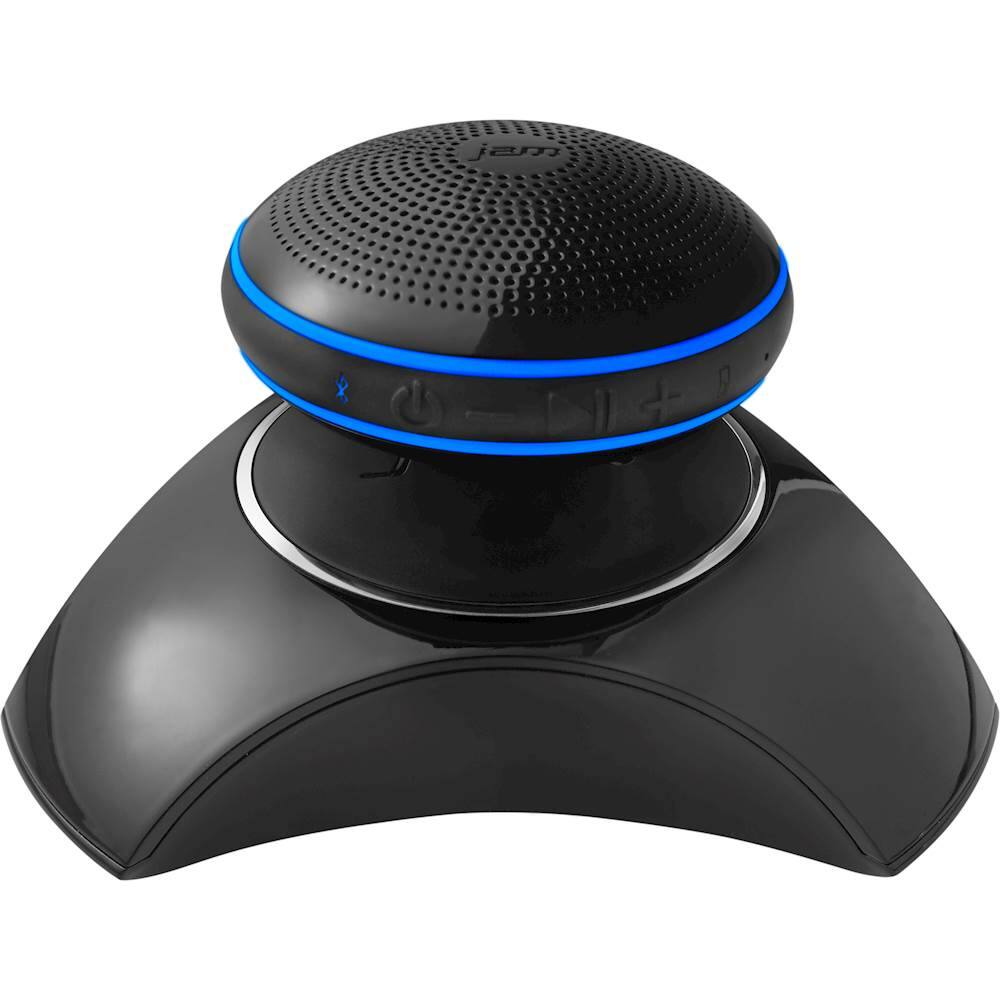 Front. JAM - Levity Portable Bluetooth Speaker - Black.