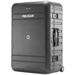 Angle Zoom. PELICAN - Progear Elite Luggage 24.6" Wheeled Upright Suitcase - Gray/Black.