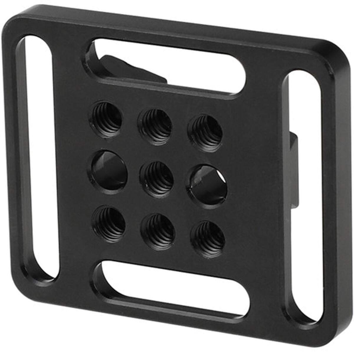 Alt View 1. CAMVATE - CAMVATE Quick Release Male V-Lock Wedge Mount + Base Plate with 1/4"-20 Mounting Points and Grooves.