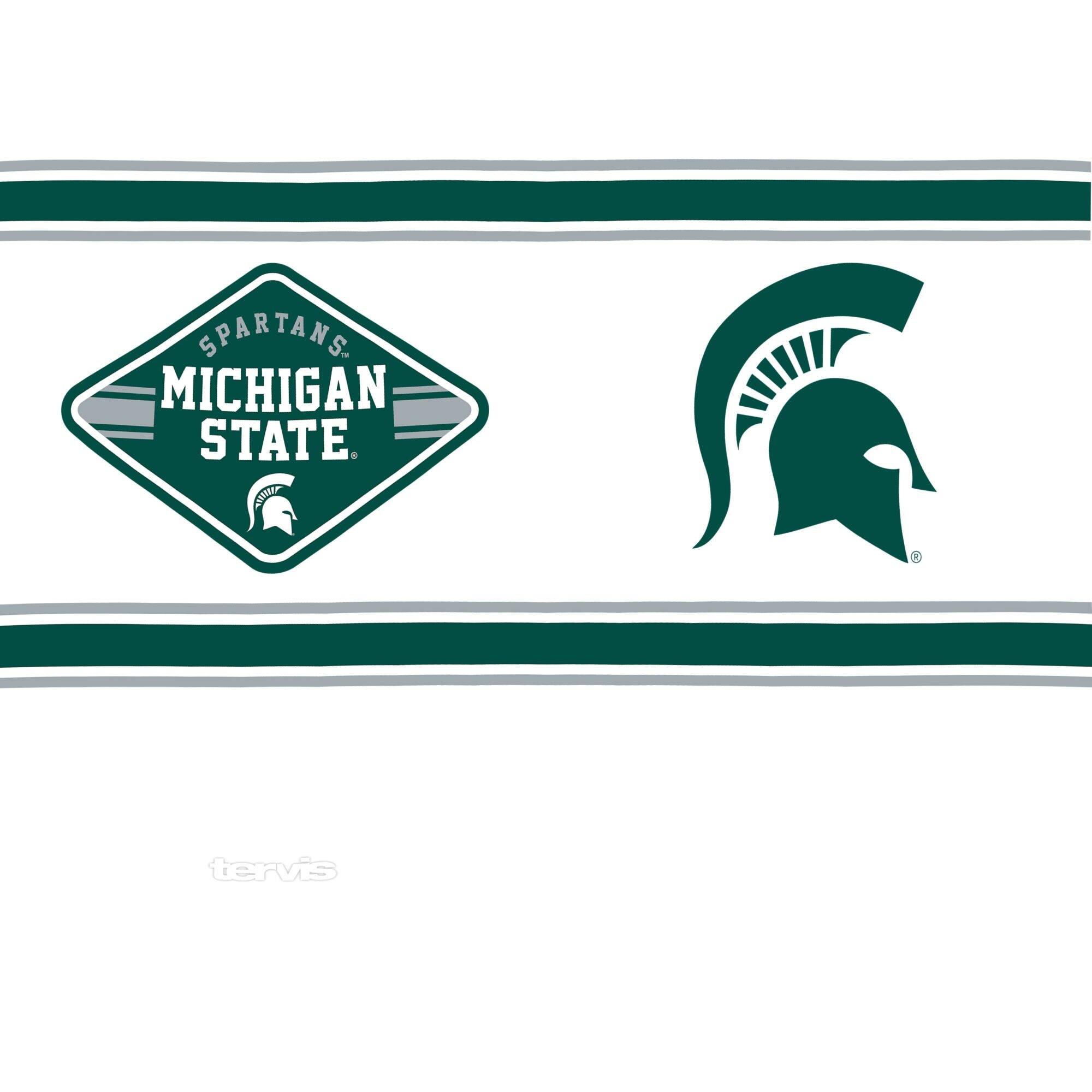 SPARTANS  
MICHIGAN STATE  

tervis
