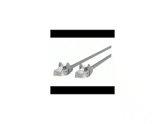 Front. Belkin - Cat5E RJ45M 10M Gry Patch Snagles.