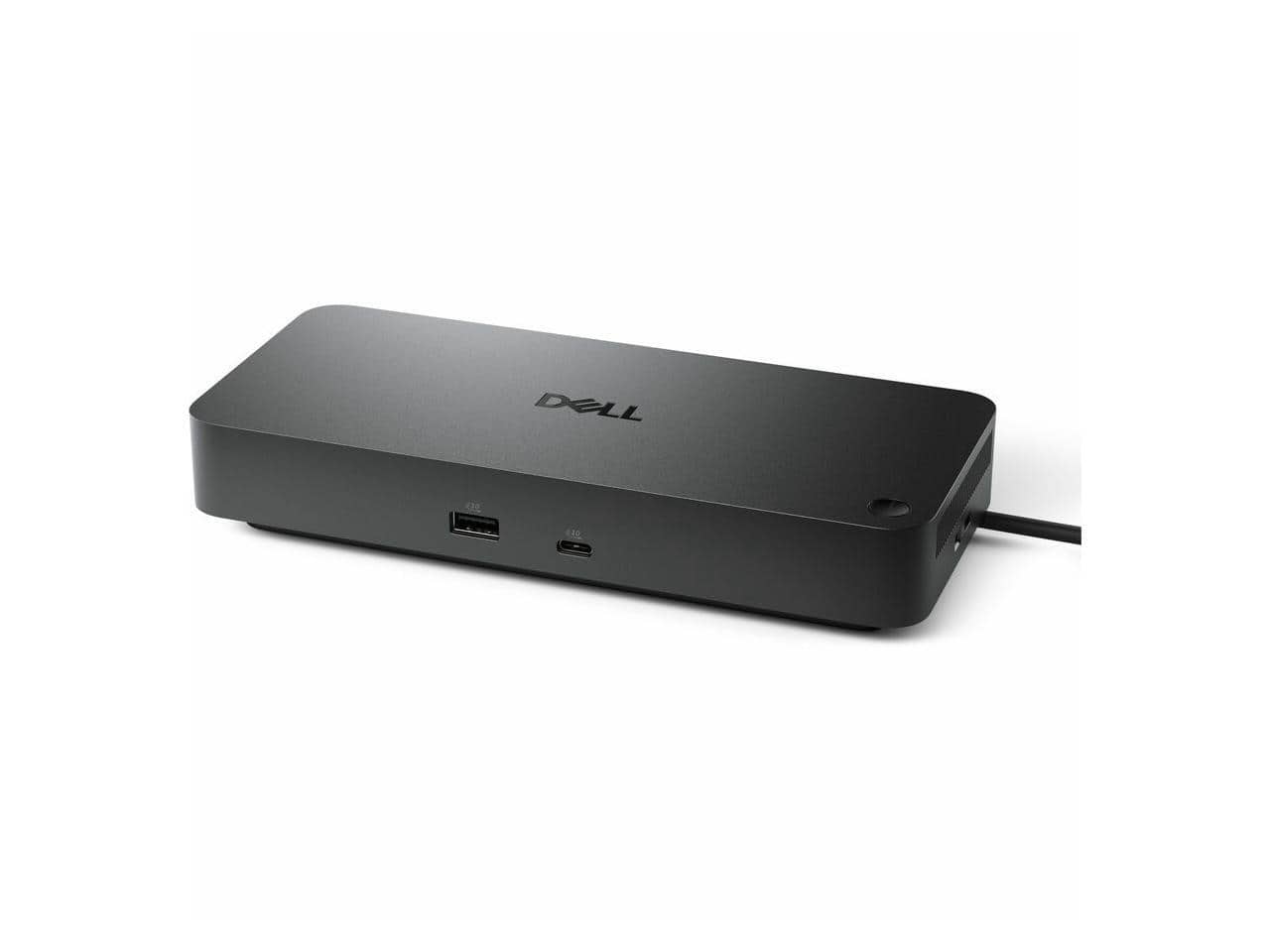 Front. Dell - Dell Pro Dock WD25 - 130W, USB-C, 4 Displays, 6 USB Ports, 2.5G Ethernet - Black.