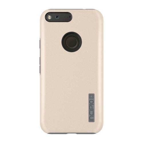 Incipio - DualPro Hard Shell for Google Pixel XL - Champagne/Gray - Larger Front
