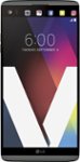 Front. LG - V20 4G LTE with 64GB Memory Cell Phone (Unlocked) - Titan.