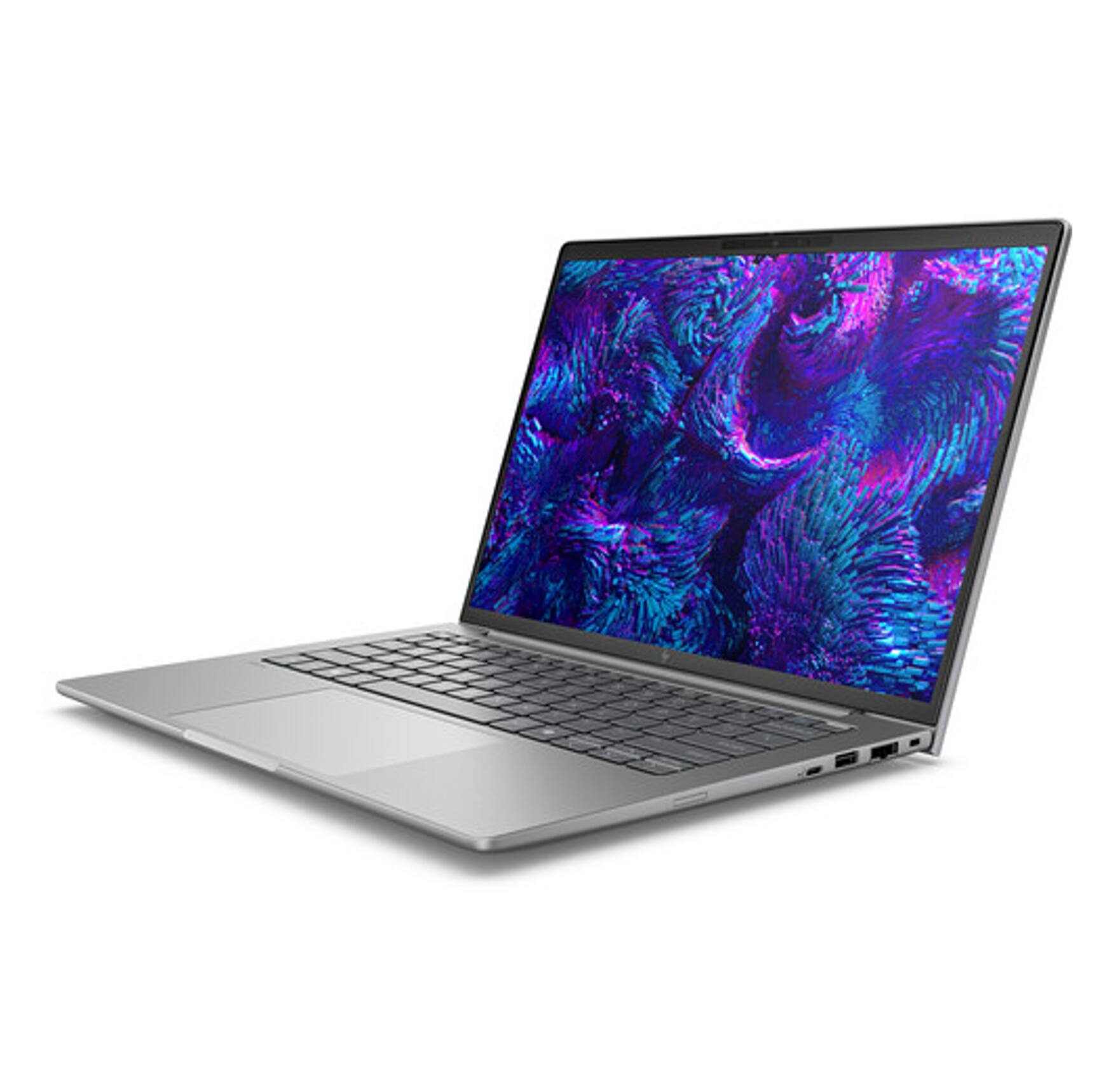 Alt View 9. HP - ZBook 8 G1i Workstation 14.0 WUXGA Display (Ultra 7 265U, 16GB, 512GB SSD, Win 11 Pro) w/Dockztorm Wireless Mouse - Meteor Silver.