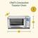 Chef's Convection Toaster Oven YEAR THREE YEAR 3 WARRANTY CUISINART 17" I - F a 3S0 - - I 030 - . | - I M -- SELECTOR 11.5" - e a - i - 21"