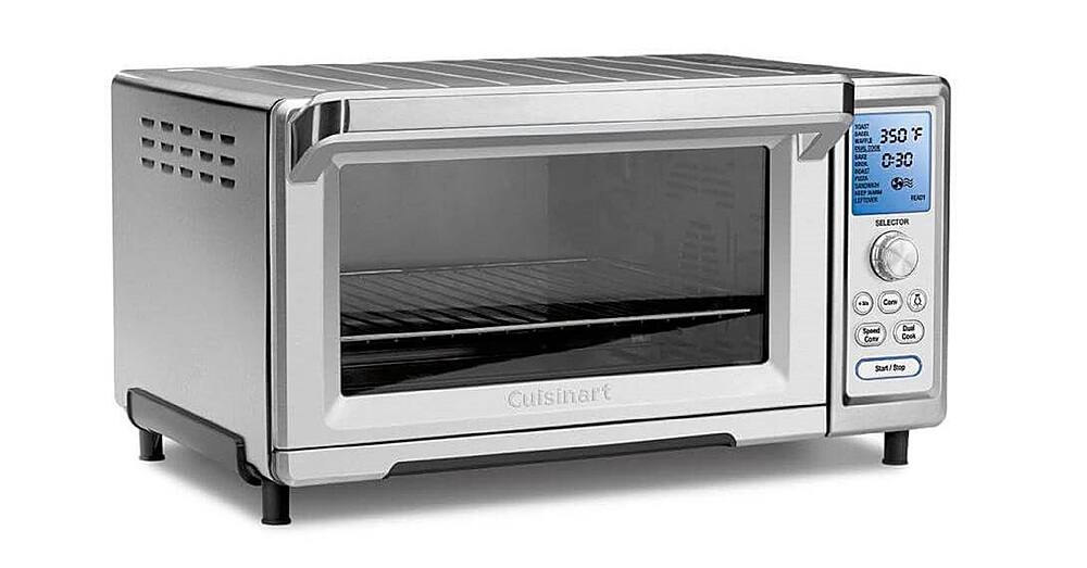 Alt View 12. Cuisinart - Chef's Convection Toaster/Pizza Oven - Stainless Steel.