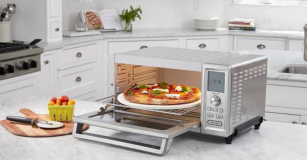 Alt View 14. Cuisinart - Chef's Convection Toaster/Pizza Oven - Stainless Steel.