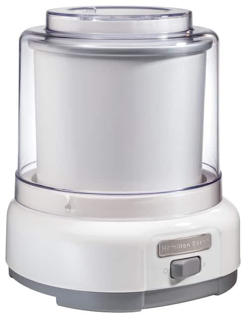 Hamilton Beach 1 1 2 Quart Ice Cream Maker White 68880 Best Buy
