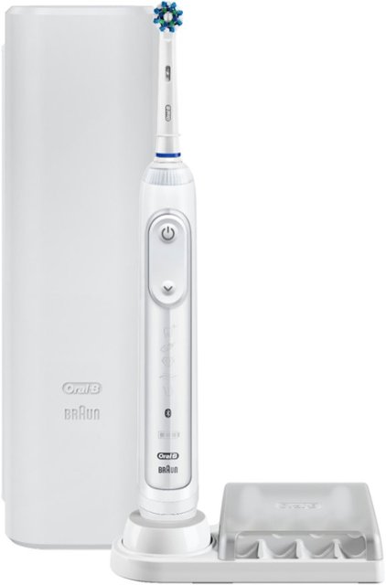 Onzin Verwaarlozing Feat Oral-B Genius 6000 Electric Toothbrush, Powered by Braun White PRO6000 -  Best Buy