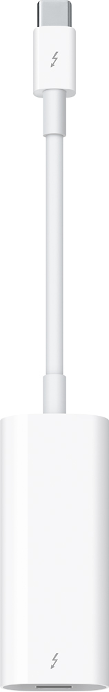 Apple Thunderbolt (USB-C) to Thunderbolt 2 Adapter White MMEL2AM/A - Best
