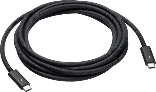 Apple - Thunderbolt 4 Pro Cable (3 m) - Black