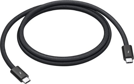 Apple - Thunderbolt 4 Pro Cable (1 m) - Black