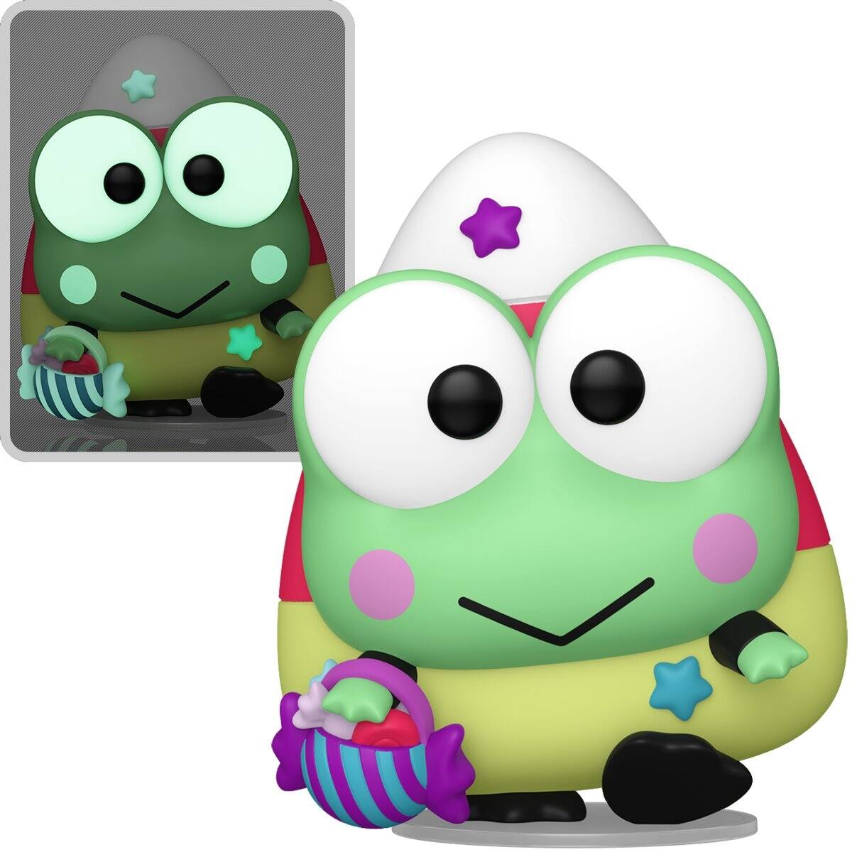 Angle. Funko - Sanrio: Keroppi Spooky #157 - Multicolor.