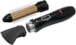 CHI - Air Classic Tourmaline Ceramic Retractable Styling Brush Dryer 1.25" - Onyx Black - Angle