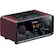 Angle. Yamaha - AM/FM Alarm Clock Radio - Dark red.