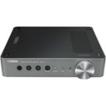 Front Zoom. Yamaha - MusicCast 140W 2.0-Ch. Hi-Res Network-Ready A/V Home Theater Receiver - Gray/Black.