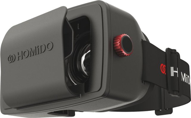 Homido - V1 Virtual Reality Headset - Angle Zoom