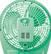 Alt View 11. Insignia™ - 9" Personal Fan - Green.